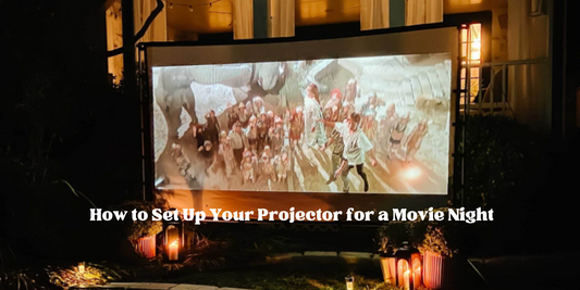 How to Set Up Your Projector for a Movie Night