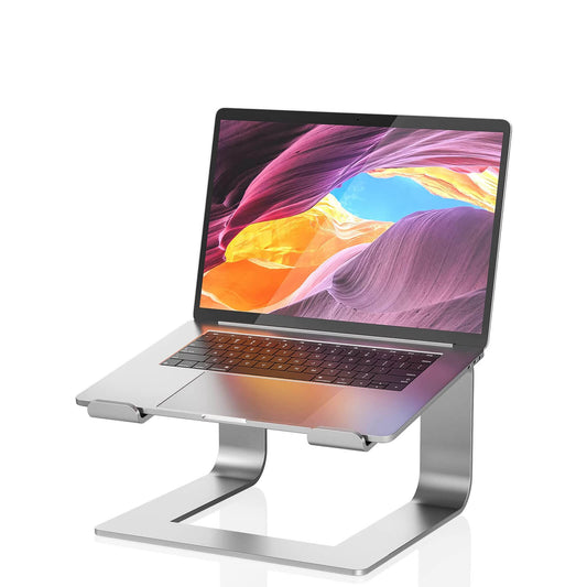 Pericat LS01 Ergonomic Aluminum Detachable Laptop Stand - Silver